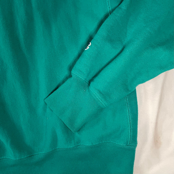 Champion Reverse Weave Teal Sweatshirt Size Large for Women - Picture 4 of 11